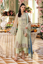 Zohaina – Maria.B Inspired Pistachio Chiffon Suit