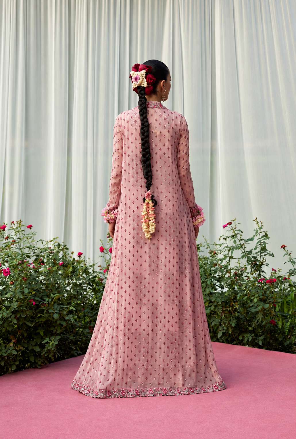 Nashita – Hussain Rehar Inspired Pink Formal Gown