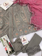 Chiffon for women clothing (UNSTITCHED) by Kapra Collection - Kapra Collection