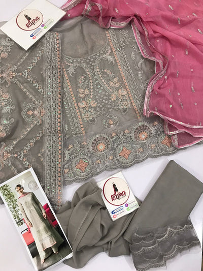 Chiffon for women clothing (UNSTITCHED) by Kapra Collection - Kapra Collection