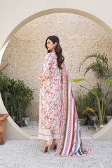 Lawn 3 piece unstitched digital printed suit - Kapra Collection