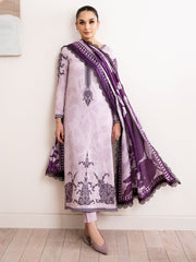Lawn 3 piece unstitched printed suit - Kapra Collection
