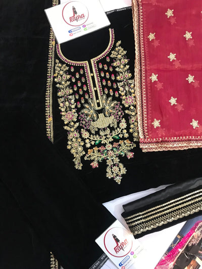 Velvet for women clothing (UNSTITCHED) by Kapra Collection - Kapra Collection