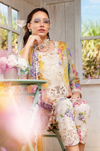 3 peace M Print likely offers high-quality printed fabrics with trendy designs - Kapra Collection