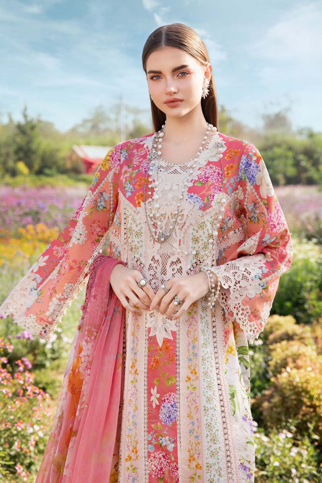 3 piece unstitched printed lawn suit | m print Is there a specific design or color you're looking for in the suit - Kapra Collection