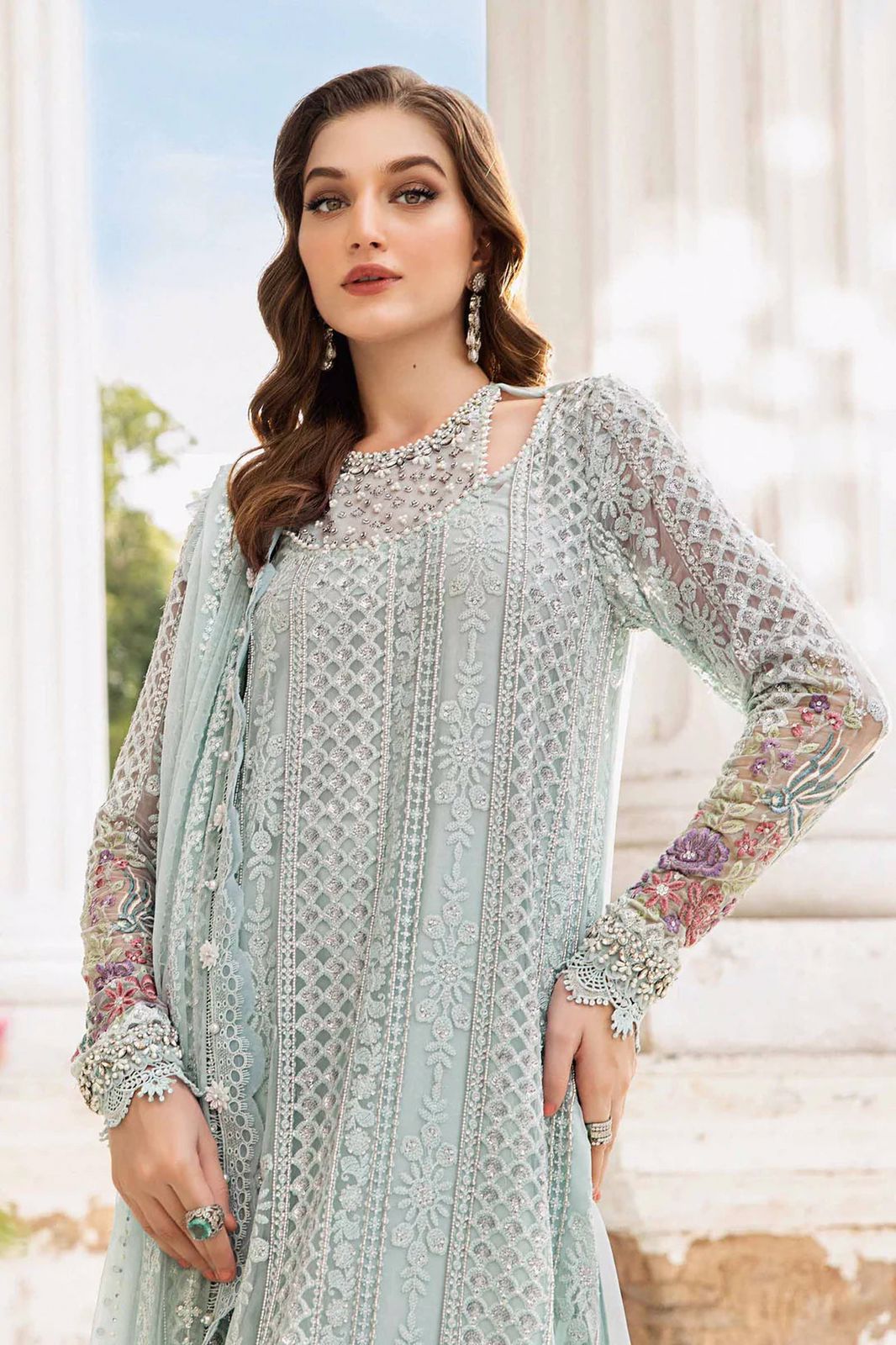 chiffon for women clothing (UNSTITCHED) by Kapra Collection