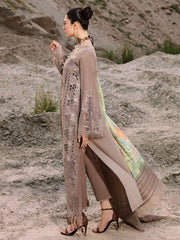 Luxury embroidered lawn collection replica unstitched - Kapra Collection