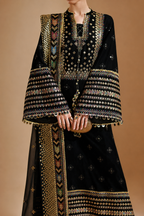 Mehrunisa – Jazmin Inspired Sequins Embroidered Lawn 3 Piece Suit | Unstitched