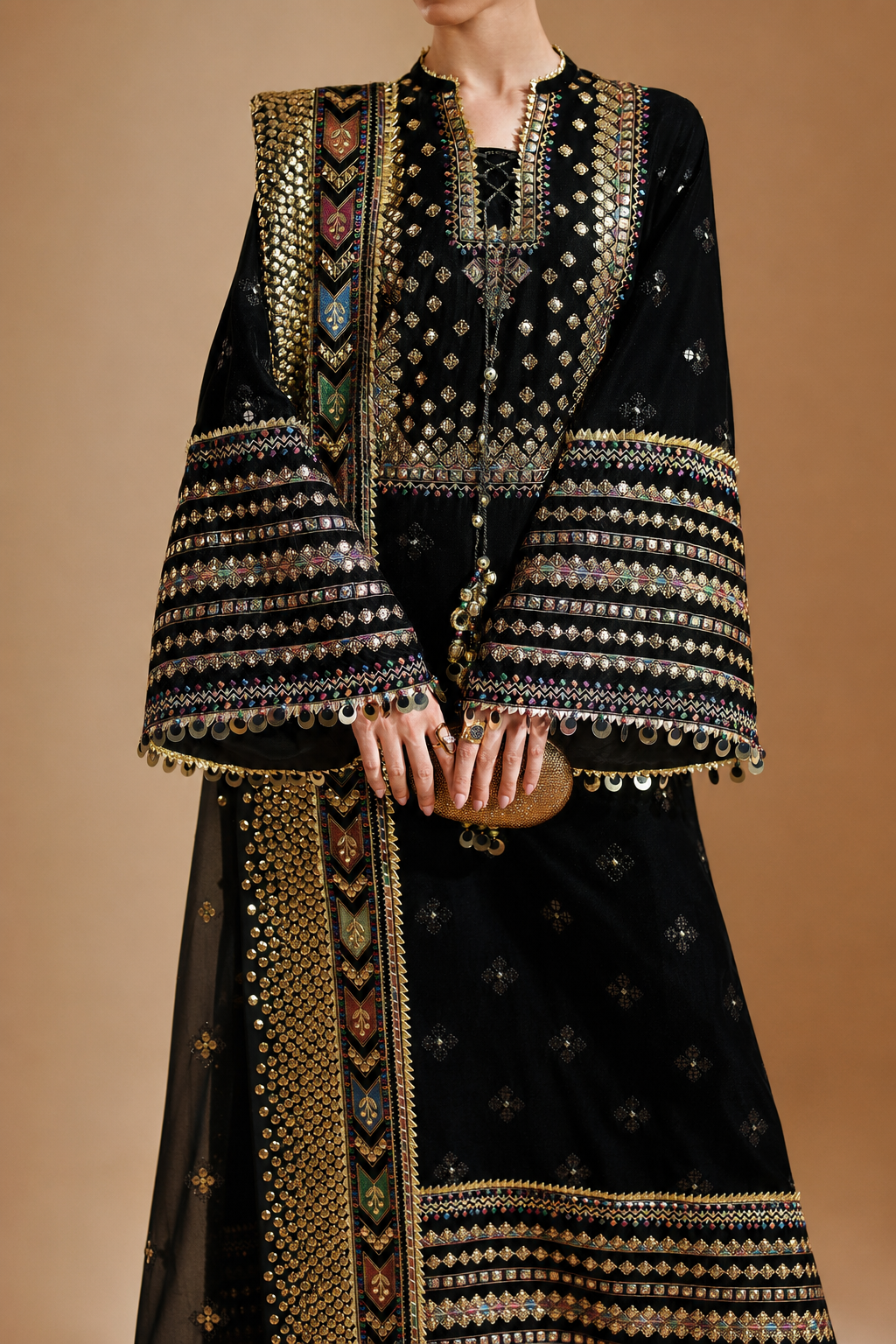 Mehrunisa – Jazmin Inspired Sequins Embroidered Lawn 3 Piece Suit | Unstitched