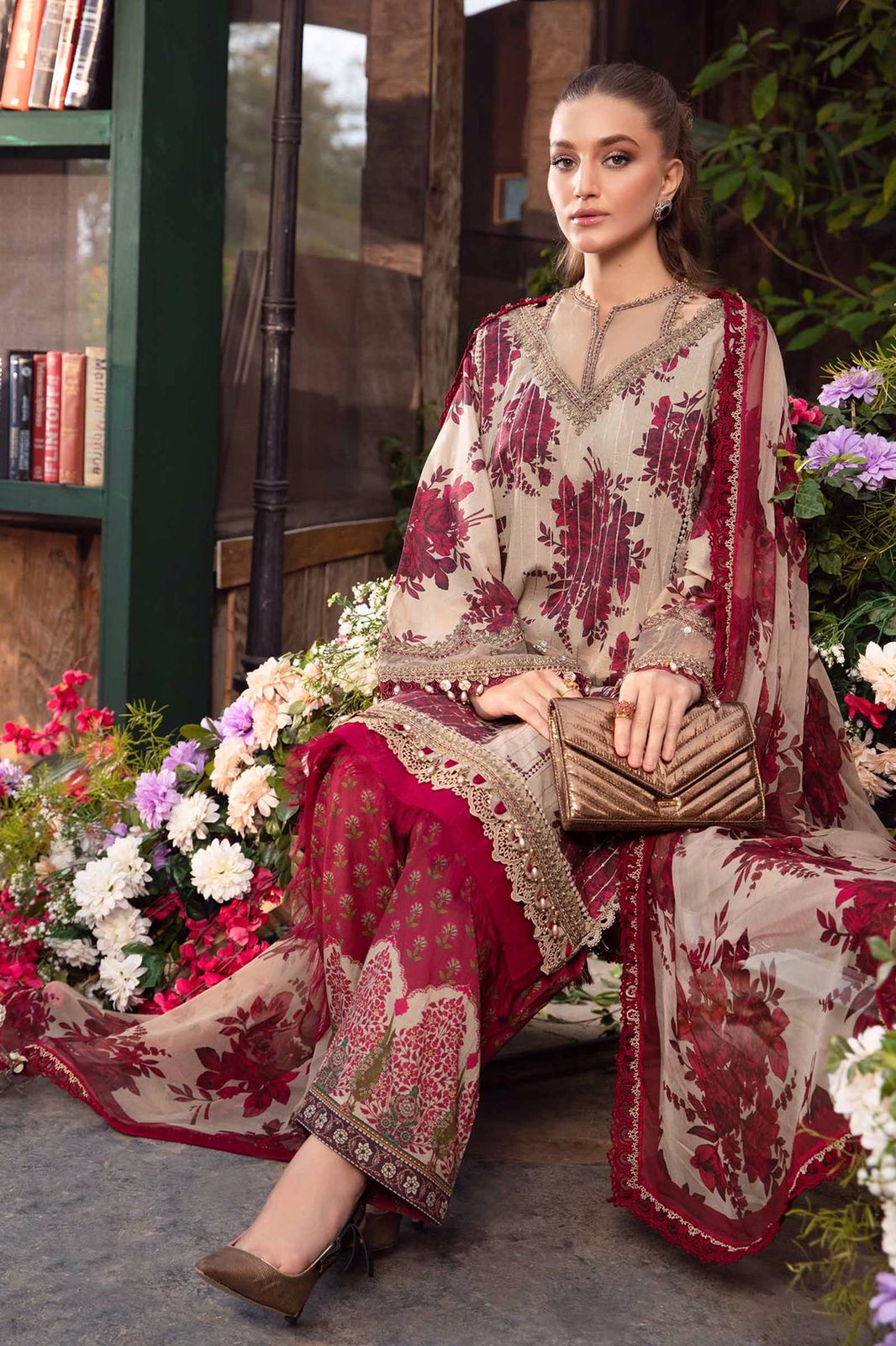Lawn  for women clothing (UNSTITCHED) by Kapra Collection - Kapra Collection