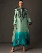 Mint Shamoze Silk 2 Tone