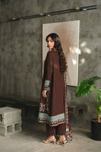 03-Lawn Suit With Thready Embroidery | Unstitched