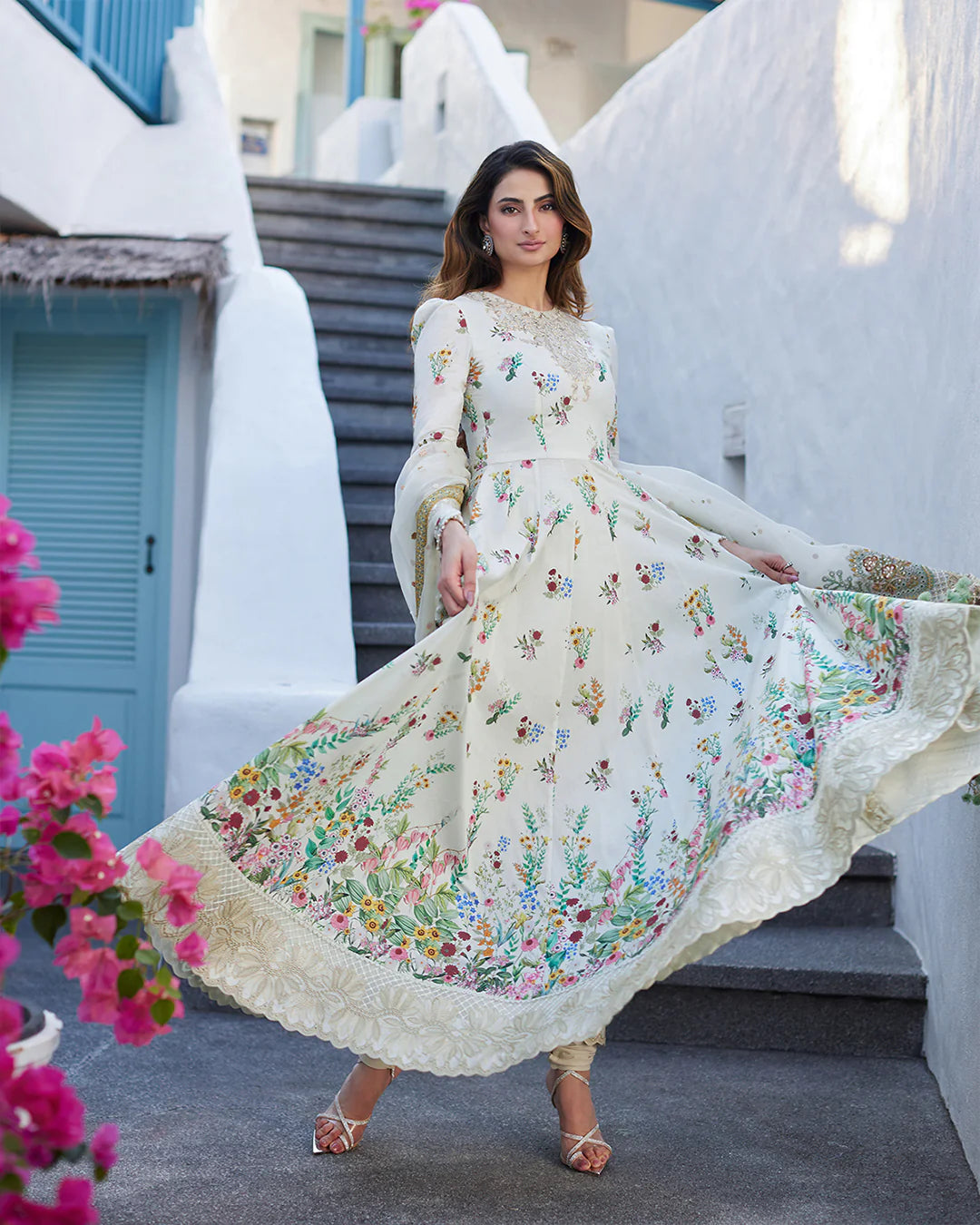 03-Piece Lawn Suit - Unstitched - Kapra Collection