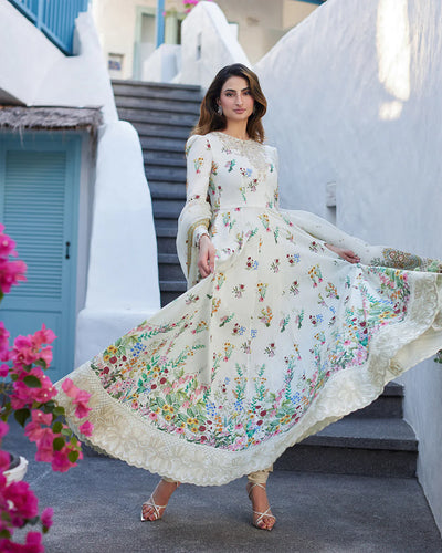 03-Piece Lawn Suit - Unstitched - Kapra Collection
