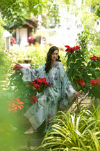 Aiza – Elaaf Inspired Mint Lawn Suit