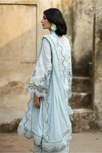 Arisha – Haris Shakeel Inspired Ice Blue Chiffon Suit