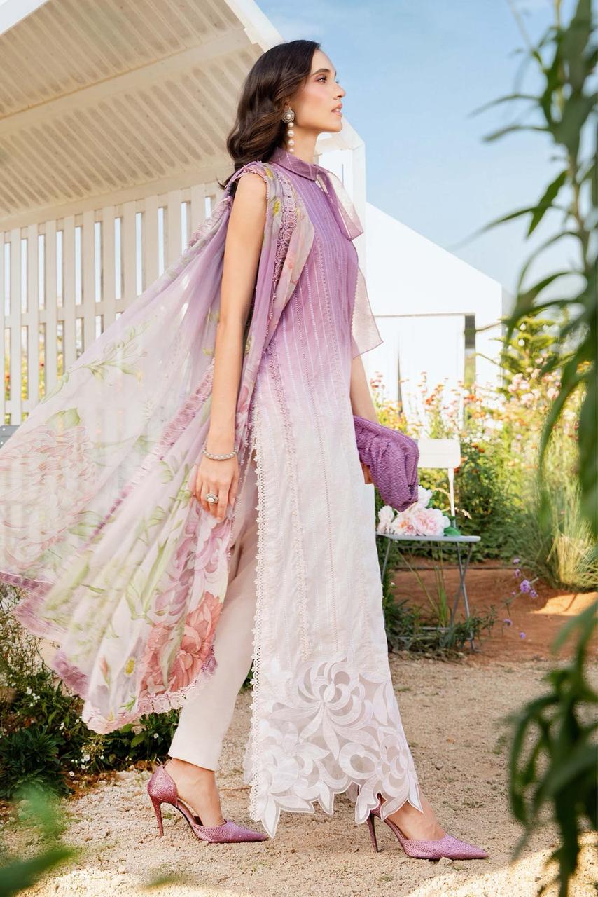 Maria B M Print Summer Lawn Chikankari Collection