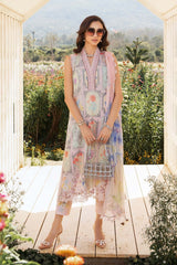 Lawn 3 piece unstitched printed suit - Kapra Collection