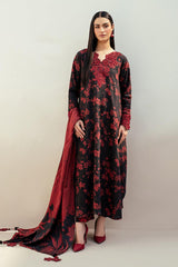 Baroque Black Digital Printed Lawn Dre’s