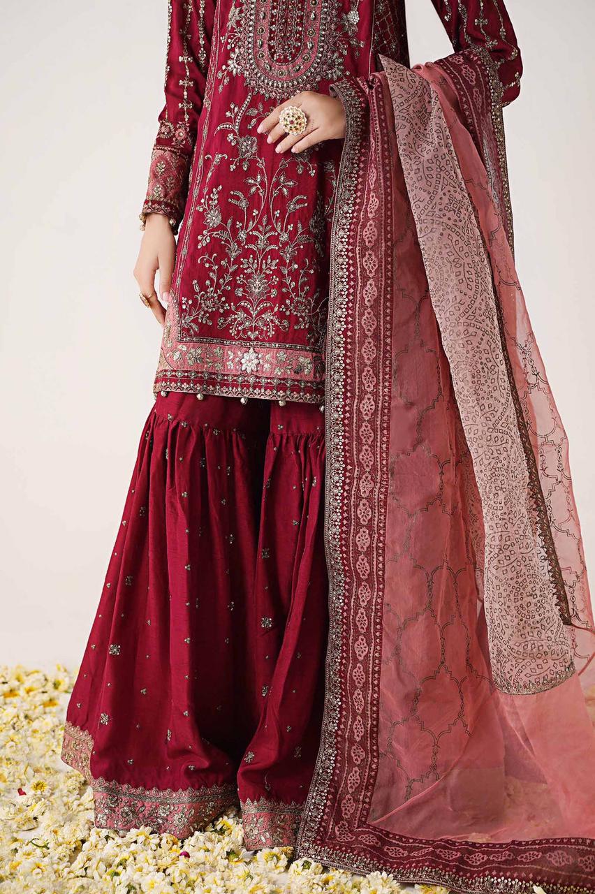 Gharara for women clothing (UNSTITCHED) by Kapra Collection