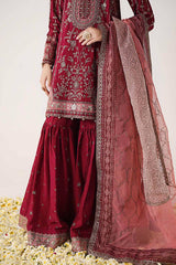 Gharara for women clothing (UNSTITCHED) by Kapra Collection