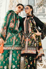 Green Lawn 3Piece Digital Printed Unstitched Dress