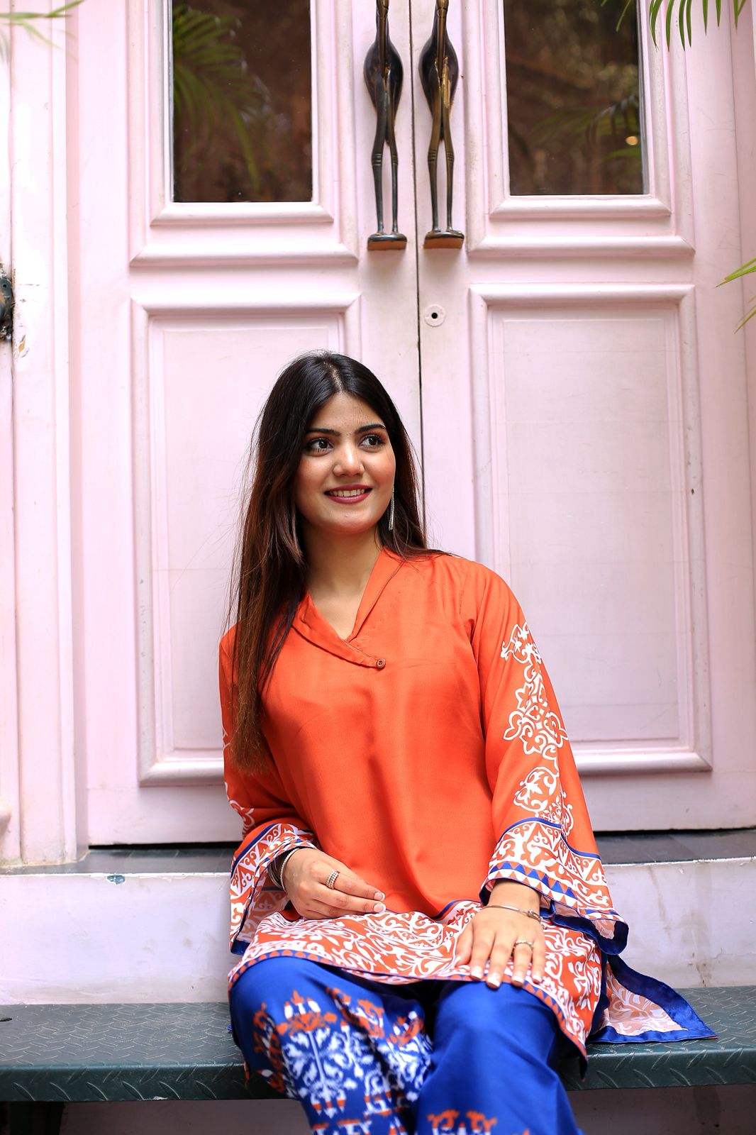 2 Piece Stitched By kapra collection