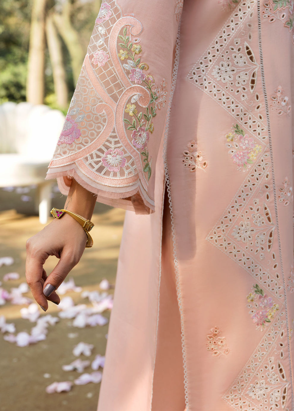 Sardinia Floral Forest Luxury Lawn Suit