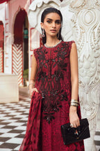 3 Piece Unstitched Embroidered Lawn Suit - Kapra Collection