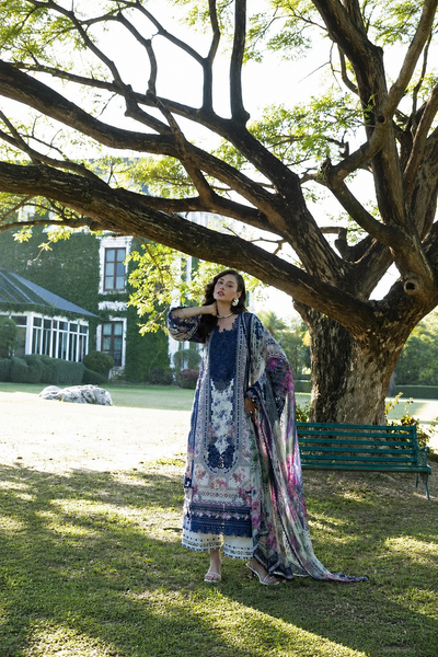 Narmeen – Elaaf Inspired Navy Lawn Suit