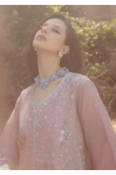 Maysa – Ismel Inspired Blush Embroidered Lawn Suit