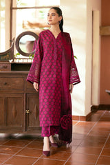 Lawn summer collection 3 piece unstitched digital printed suit - Kapra Collection