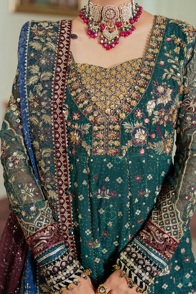03-Piece Chiffon Suit With Heavy Embroidery | Unstitched