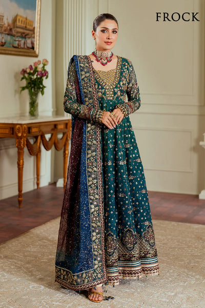 03-Piece Chiffon Suit With Heavy Embroidery | Unstitched