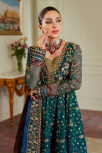 03-Piece Chiffon Suit With Heavy Embroidery | Unstitched