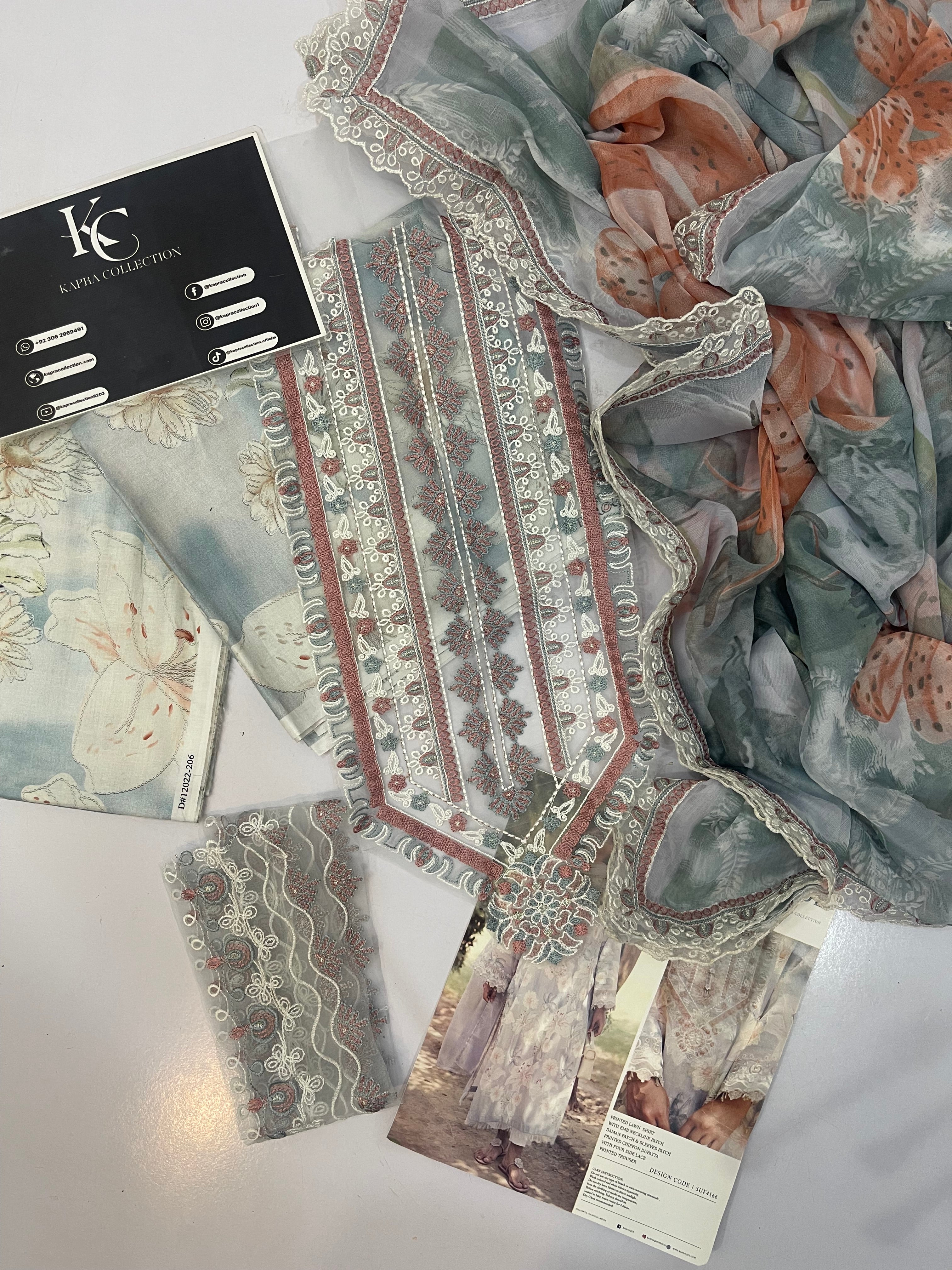 Baroque Lawn 3Piece Dress