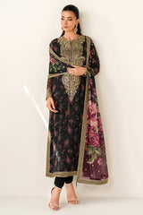 Jazmin Shamoze Silk 3Piece unstitched Dress