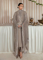 Lucent Raw Silk Grey - Kapra Collection