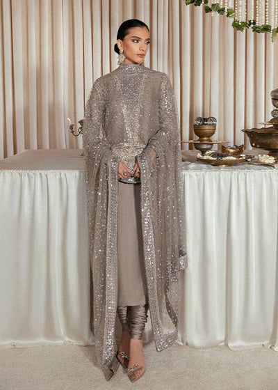 Lucent Raw Silk Grey - Kapra Collection