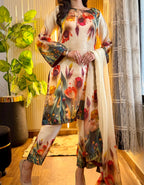 Digital Print Silk 3pcs (3D FLOWERS)