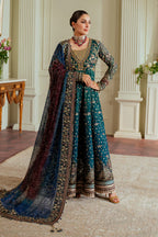 03-Piece Chiffon Suit With Heavy Embroidery | Unstitched