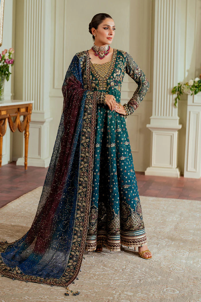 03-Piece Chiffon Suit With Heavy Embroidery | Unstitched
