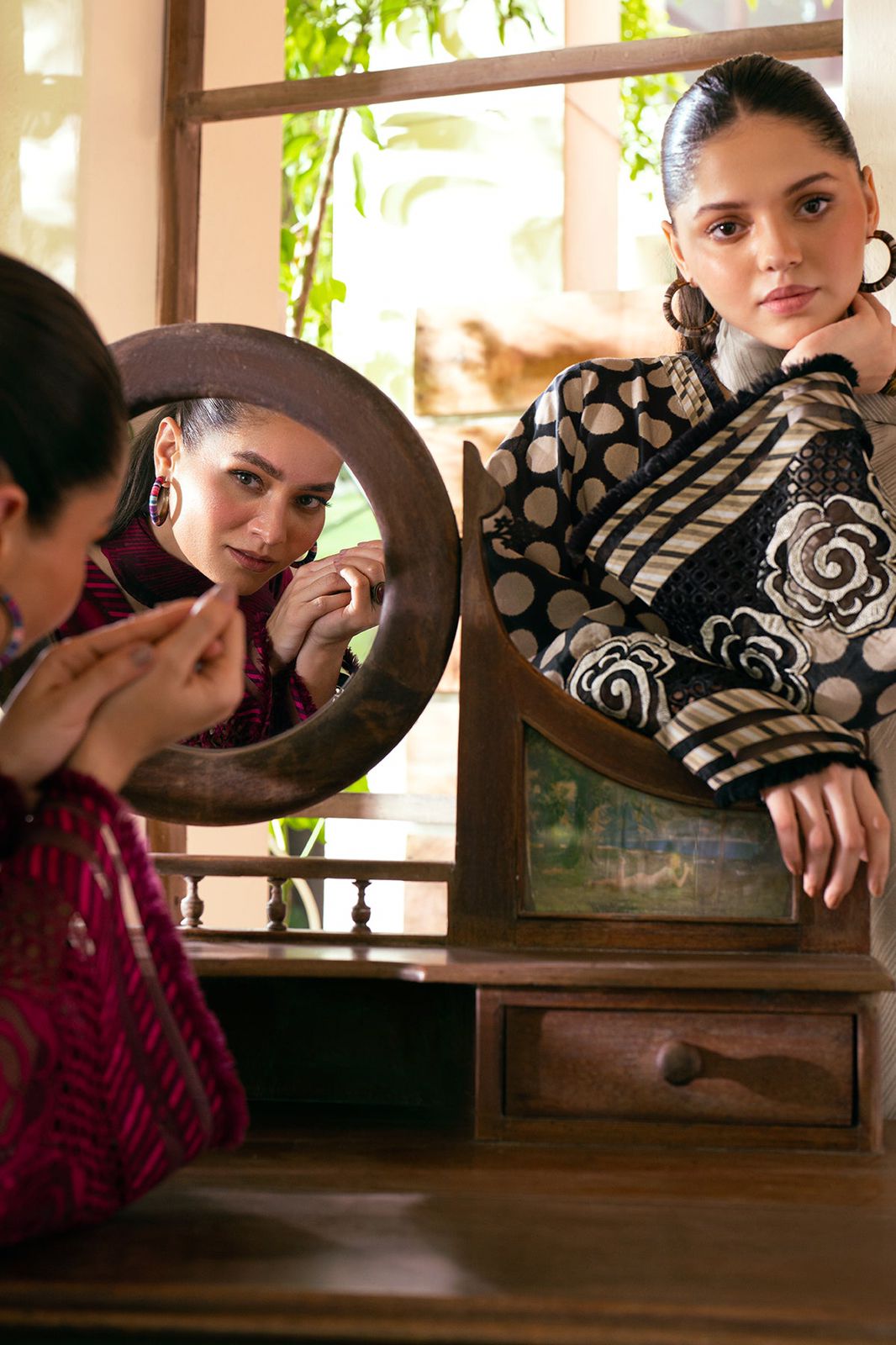 Lawn summer collection 3 piece unstitched digital printed suit - Kapra Collection