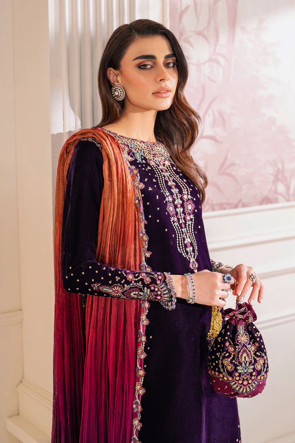 Velvet for women clothing (UNSTITCHED) by Kapra Collection - Kapra Collection