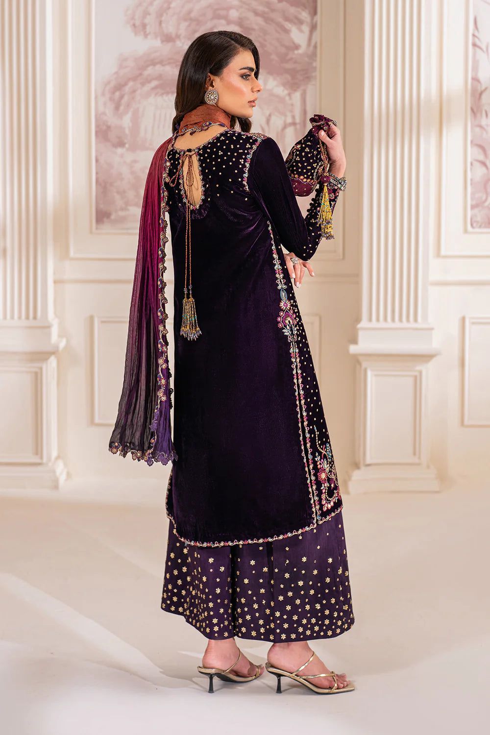 Velvet for women clothing (UNSTITCHED) by Kapra Collection - Kapra Collection