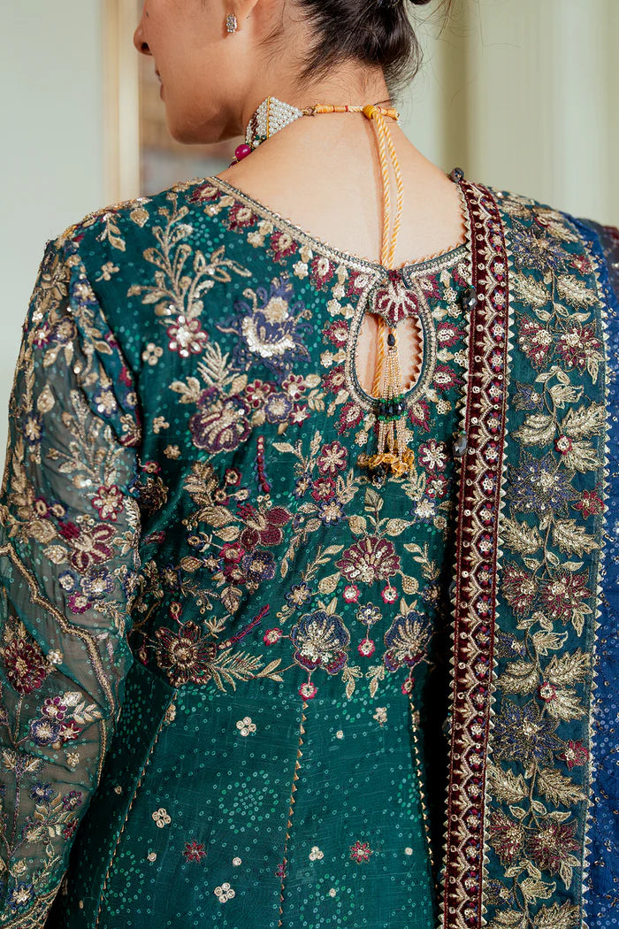 03-Piece Chiffon Suit With Heavy Embroidery | Unstitched