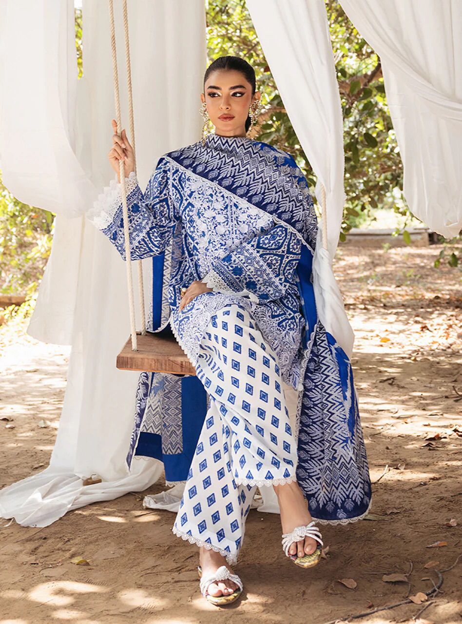 Lawn for women clothing (UNSTITCHED) by Kapra Collection - Kapra Collection