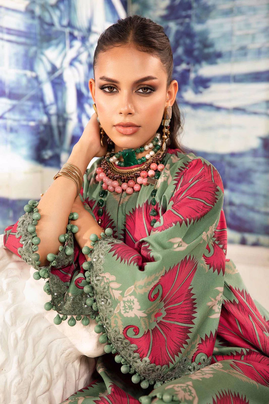Lawn m print for women clothing (UNSTITCHED) by Kapra Collection - Kapra Collection