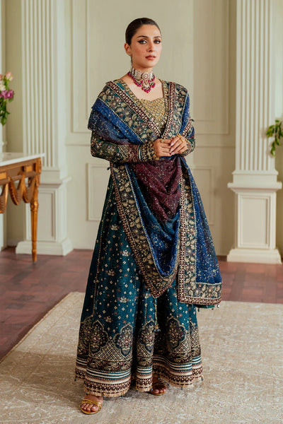03-Piece Chiffon Suit With Heavy Embroidery | Unstitched