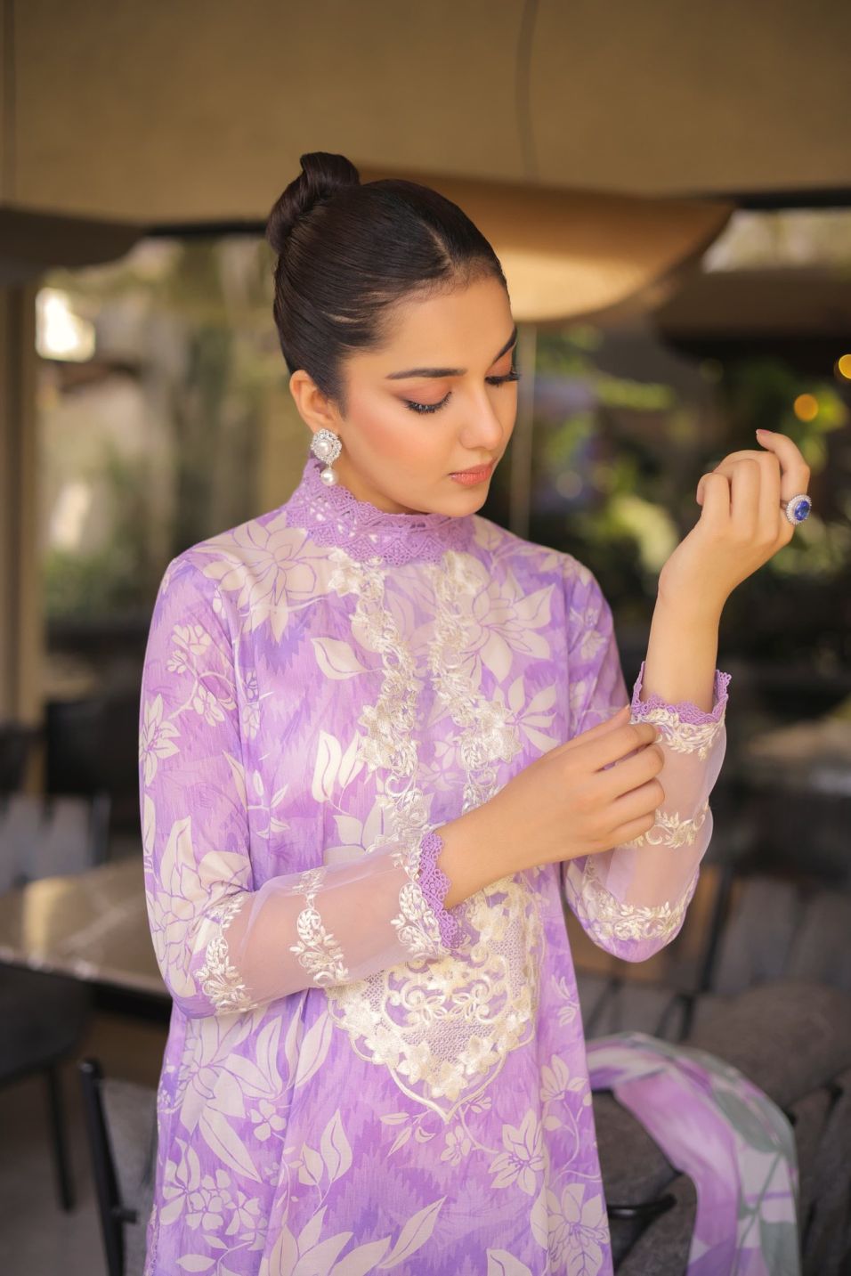 Parpule Digital printed Lawn Dres
